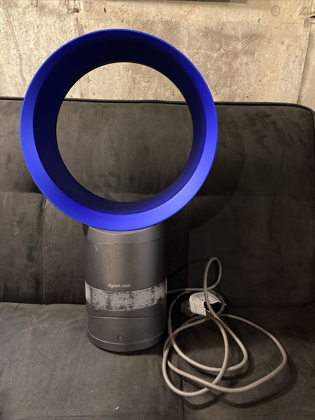 serviet skræmt indlogering Dyson Cool Air Multiplier Technology Table Fan AM06 Graphite Blue Tested  Working | eBay