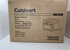 Cuisinart TOA-65 1800W Stainless Steel Digital AirFryer Toaster Oven