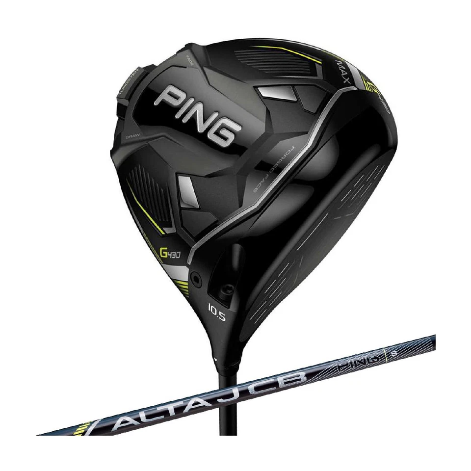 PING G430MAX Driver 10.5deg RH ALTA J CB BLACK graphite Flex Stiff HC New - Image 2 of 4