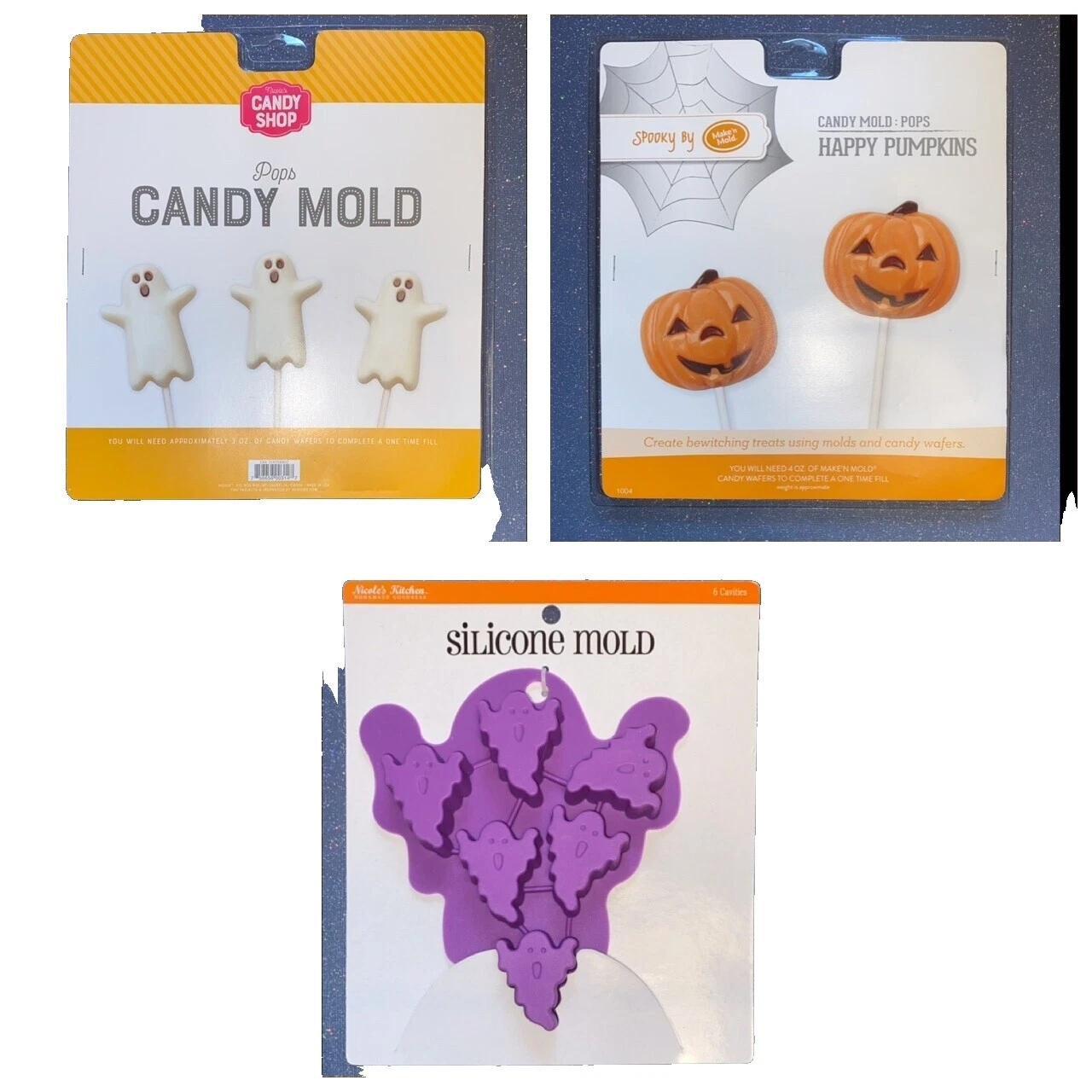 Moldes de silicona Candy Sugarcraft y chocolate para Decoración de Pasteles