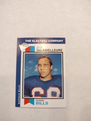 2005 TOPPS FOOTBALL ALL-TIME FAN FAVORITES   JOE DELAMIELLEURE #44  BILLS (PWE)
