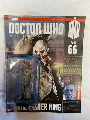 BBC DR DOCTOR WHO EAGLEMOSS FIGUR SAMMLUNG 66 THE FISHER KING FIGUR & MAG