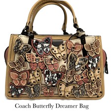 coach dreamer butterfly applique