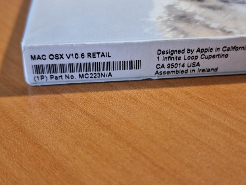 Apple Mac OS X Snow Leopard 10.6 versión minorista MC223N/A para Intel (multi-lang) - Imagen 3 de 3