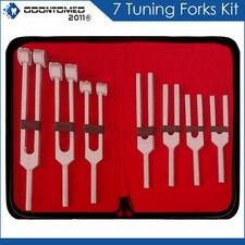 7 Tuning Forks Set Medical Surgical Chiropractic Physical Diagnostic instruments