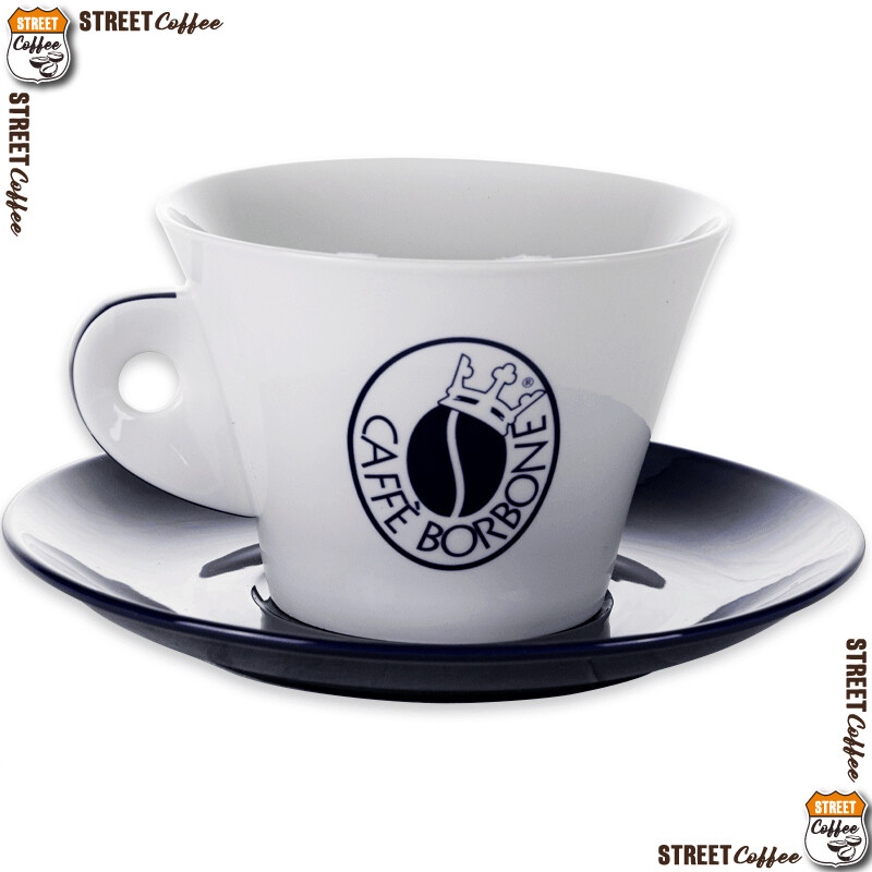 Set 6 Tazzine Con Piattino Borbone - Per Caffè E Thé | Adatte Al Microonde - Foto 10