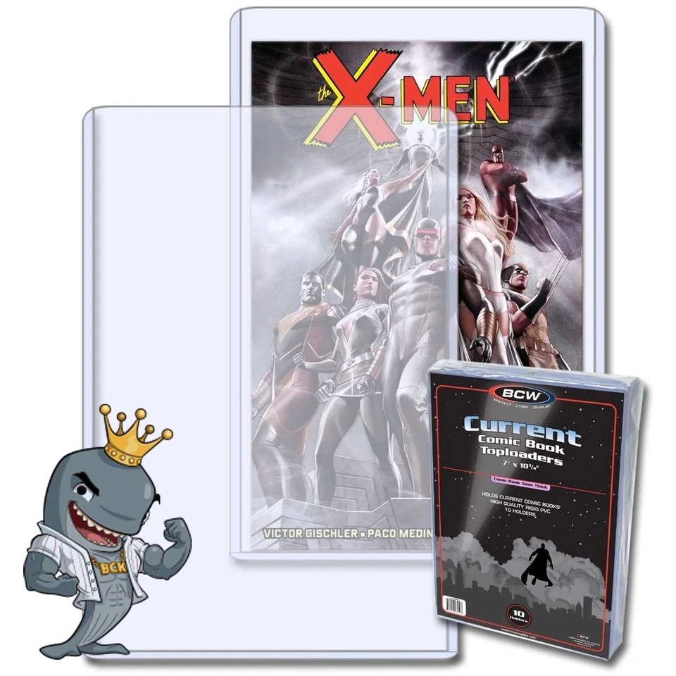 BCW Current Comic Book Topload Holder 10ct Pack FREE SHIP