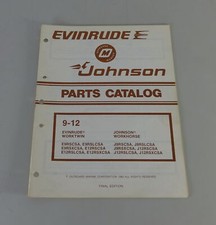 Catalogo Parti OMC Johnson / Evinrude 9 / 12 CV Modelli Aggiornato 1980