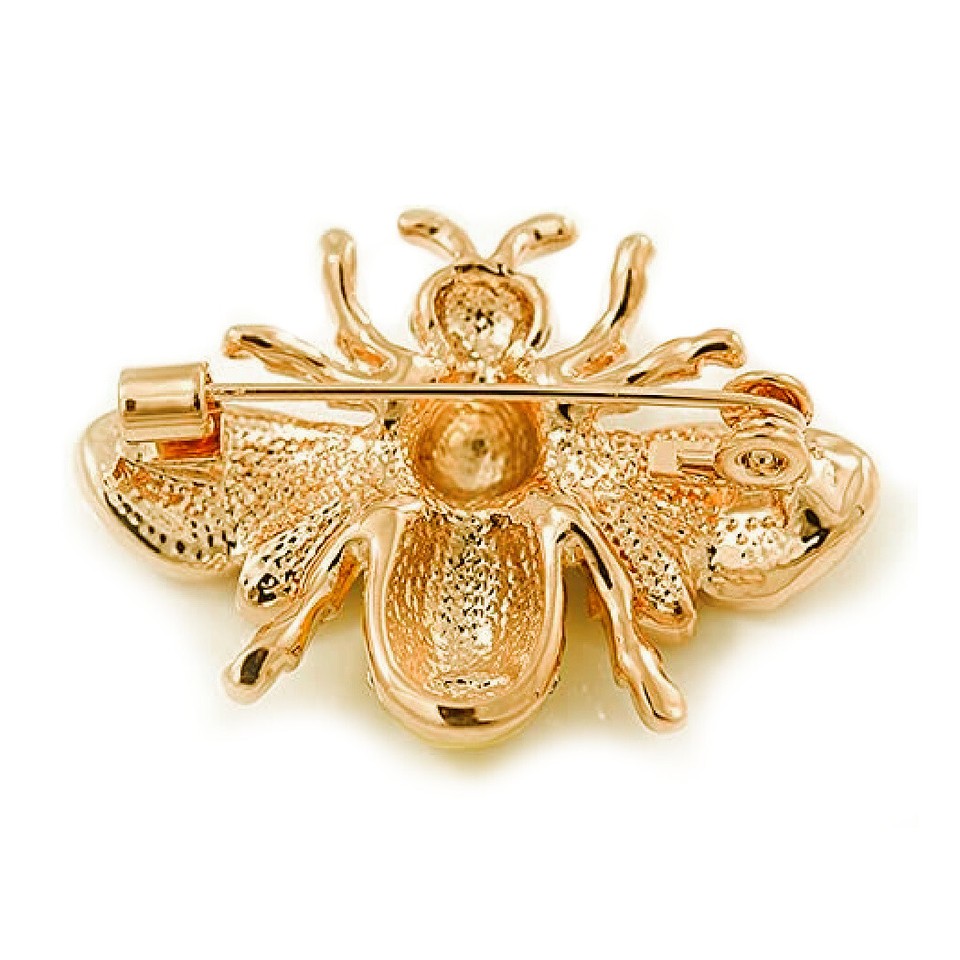 5 Schmetterlings Anstecknadeln - Bienen Emaille Broschen Für Kleidung & Rucksäcke