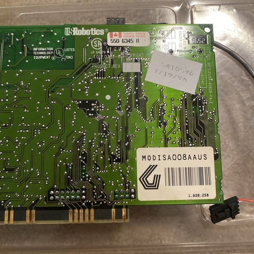 US Robotics 550 6345 Modem Card - Picture 4 of 5
