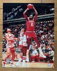Moses Malone SIGNED 16x20 Photo MVP 82 83 Philadelphia 76ers PSA/DNA AUTOGRAPHED
