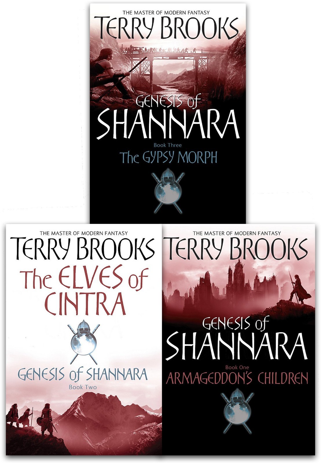The Genesis of Shannara Series Terry Brooks 3 Books Collection Set Gypsy Morph