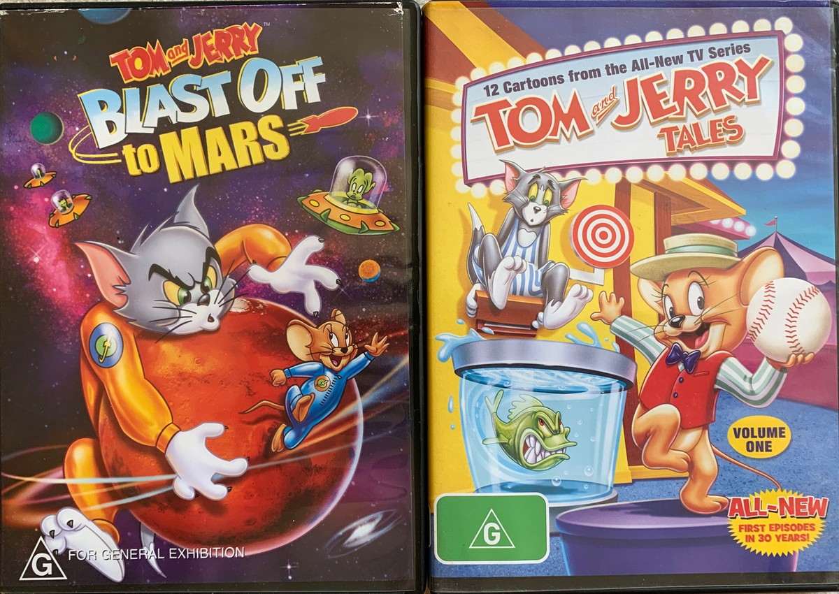 Kids DVD: Tom Jerry Blast Off To Mars Tom Jerry Tales (2 x