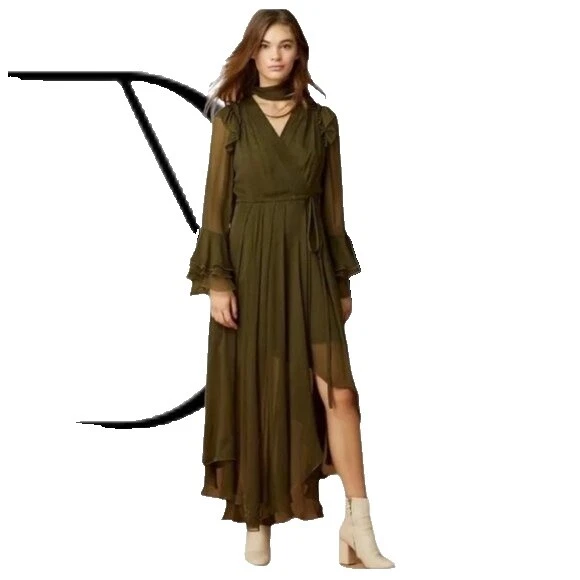 Diane von Furstenberg Silk Business Long Sleeve Dresses for Women