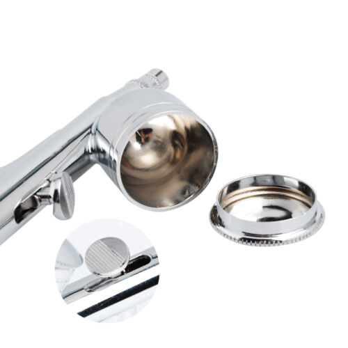 25PSI Airbrush Compressor Kit Spray Gun Dual Action Air Brush Paint Model 0.3MM - Picture 4 of 13