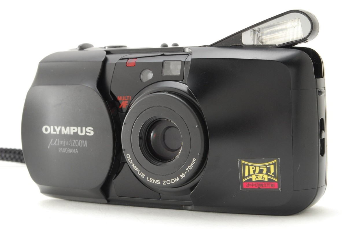 OLYMPUS μ zoom panorama AS IS Olympus mju μ Zoom Panorama 35mm Point & Shoot Film