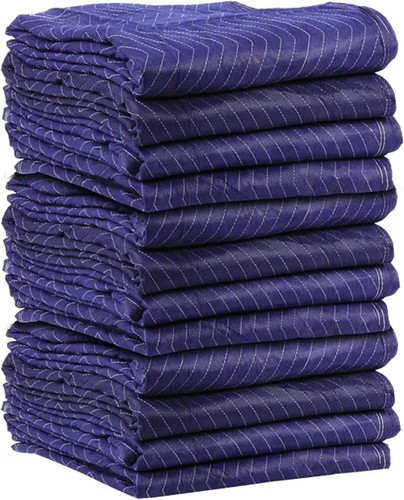 US Cargo Control Moving Blankets 72"x80", Heavy Duty - MBSAVER43 - USED once