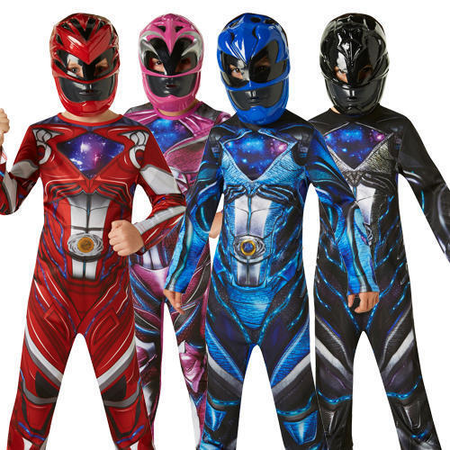 Power Rangers Movie – Kids Fancy Dress Superhero Ranger Boys Girls Costume