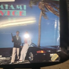 MIami Vice II 2 The Prodigal Son Laserdisc 1986 Don Johnson RARE Good Condition