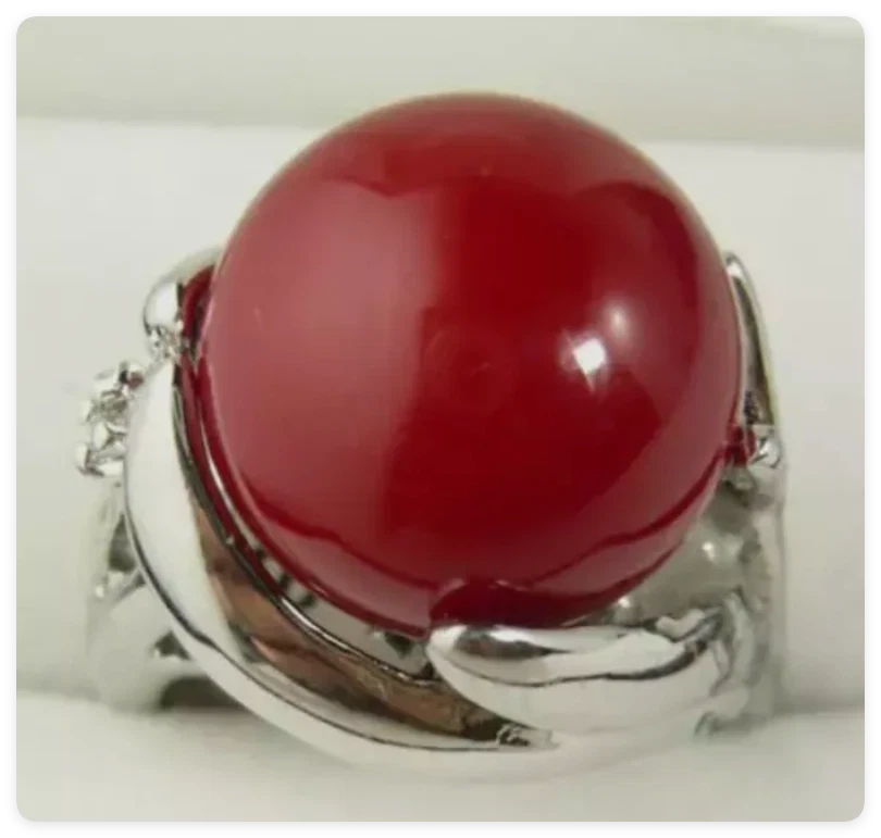 7 Цветов 14 мм Южное море круглый раковина жемчуг драгоценных камней ювелирных изделий кольцо размер AAA - Изображение 4 из 4