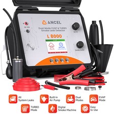 Ancel L8000auto Smoke Leak Detector Machine Evap Turbo System Built-in Air Pump Ancel L8000auto Smoke Leak Detector Machine Evap Turbo System Built-in Air Pump