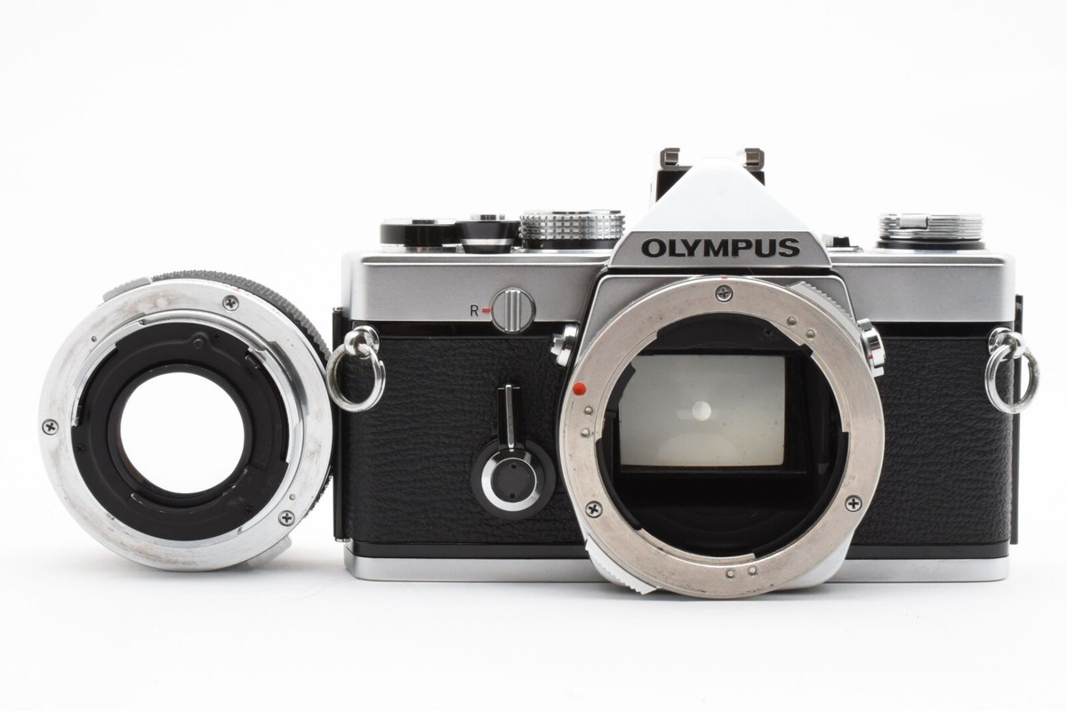 OLYMPUS OM-1 SLR Film Camera w/ F.ZUIKO AUTO-S 50mm F1.8