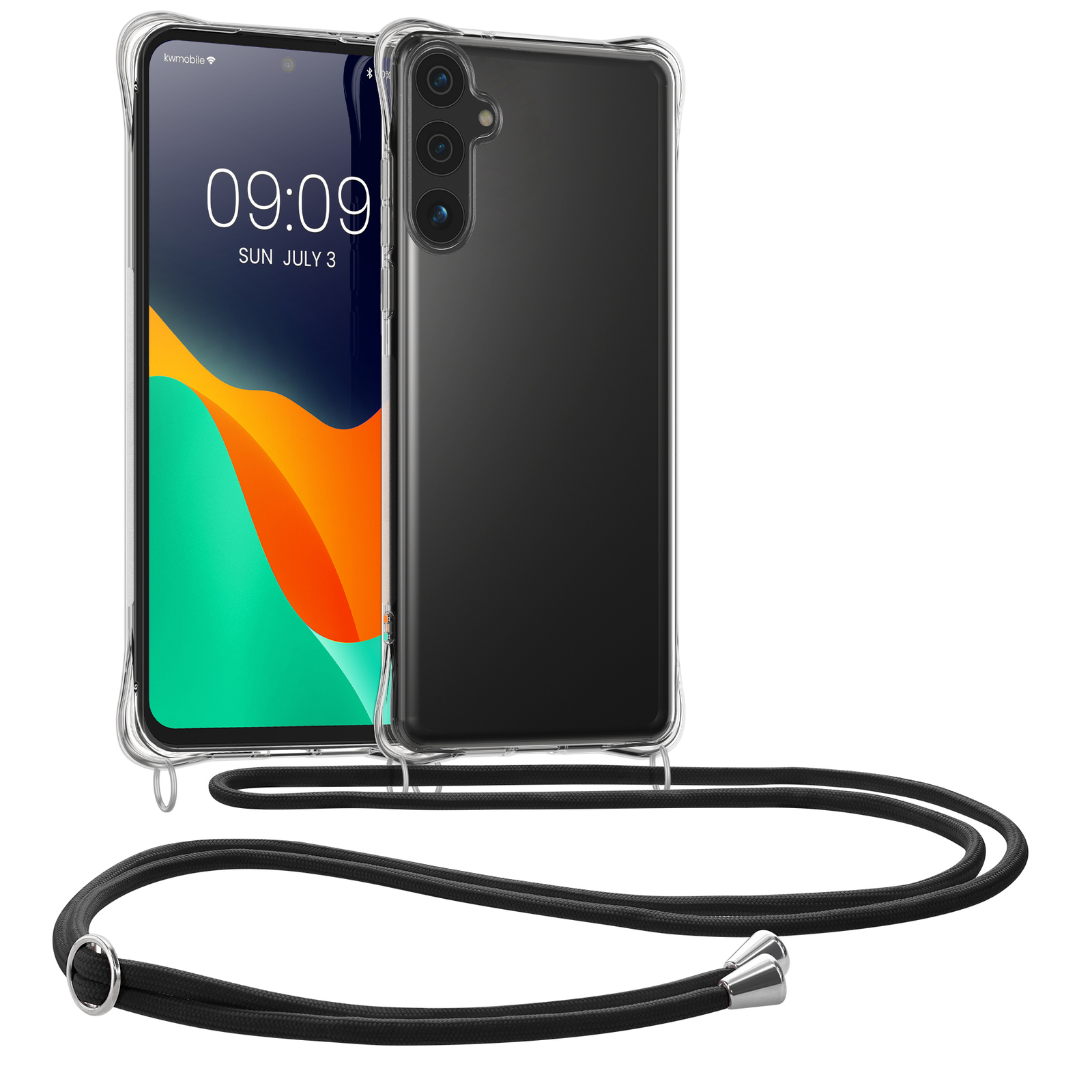 Удобный чехол-накладка для Samsung Galaxy S24 FE mit Umhängekette Schutzhülle 