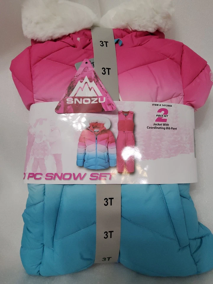 Snozu девочек куртка 3T новый  - Изображение 2 из 3