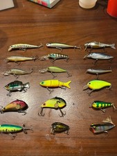 Megabass Fishing Lure Set 18pcs, Slight Rust, Hard Baits, Bass Tackle