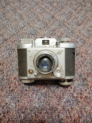 Samoca 35 III film camera Vintage 35mm Camera 50mm f3.5 Lens Untested 