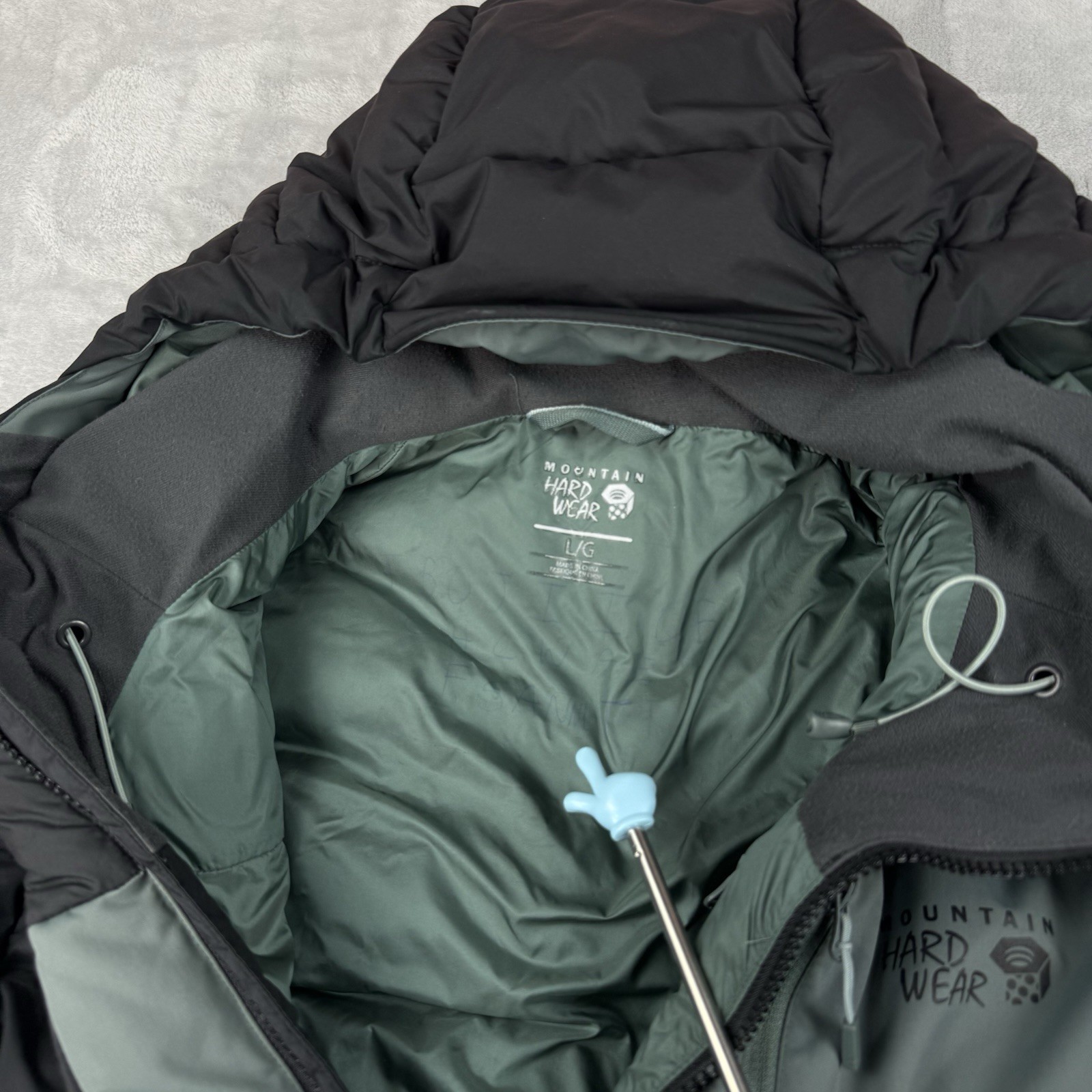 MOUNTAIN HARDWEAR Therminator Parka RECCO Jacket Men Size L insulation Snow Out image 8