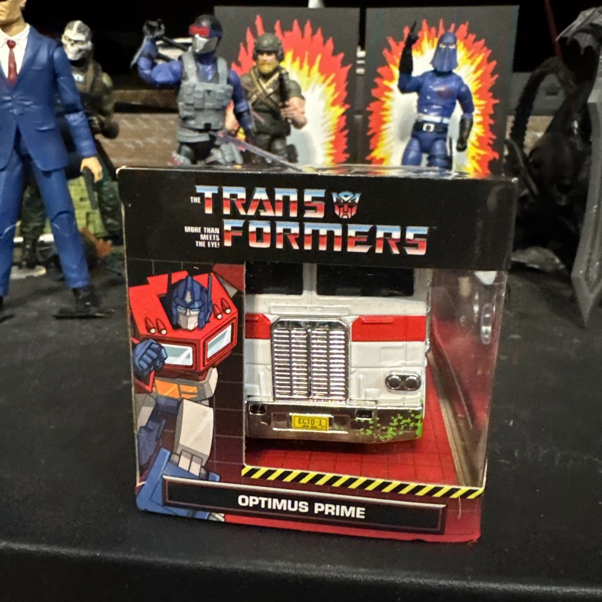 Jada 1/32 TRANSFORMERS G1 Optimus Prime Truck Ghostbusters Ecto-1
