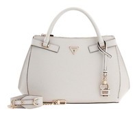 Guess Serenova Girlfriend Satchel Handtasche Tasche Cream White Creme Neu