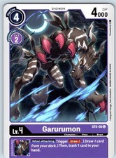 Garurumon Common Starter Deck 06: Venomous Violet Normal ST6-06 C NM