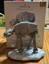 Hallmark Keepsake Ornament Star Wars Imperial AT-AT & Rebel Snowspeeder 2006