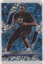 2020 Panini Spectra Rookies Neon Blue Prizm 4/60 Andrew Thomas #180 1u6