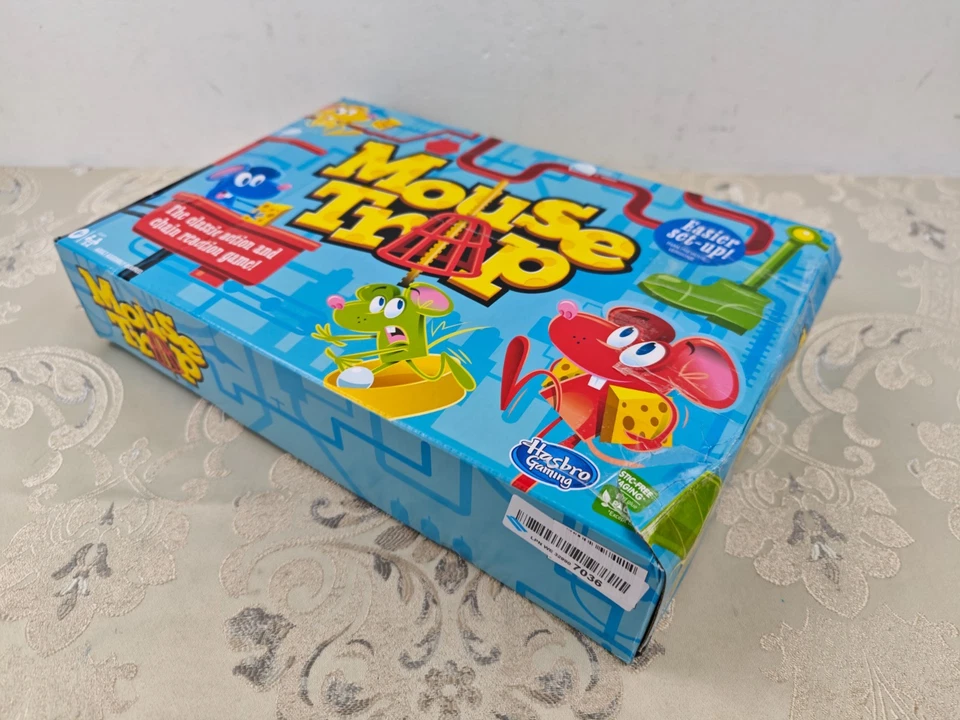 Hasbro Gaming Mouse Trap Board Game for Kids Ages 6 and Up (BOX DAMAGED) - Image 2 of 4