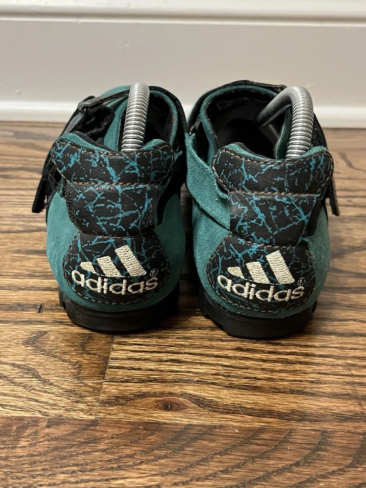 Vintage 1996 Adidas Sapatos de Ciclismo Masculino EUA 9.5 Retro Trail Summer 072246 - Imagem 4 de 4