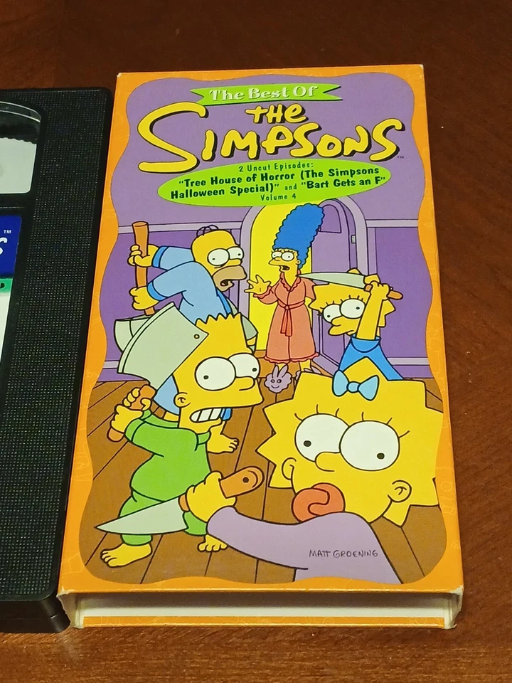 The Best Of The Simpsons VHS Set Includes Tapes Vol. 4 5 & 6 - Image 2 of 4