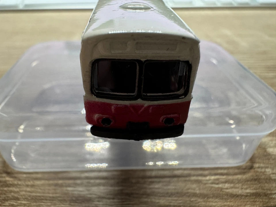 Autobus In Metallo Scala N 1:160 In Buone Condizioni Con Illuminazione - Immagine 2 di 4