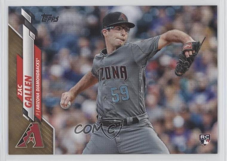 2020 Topps Gold 1806/2020 Zac Gallen #207 0c4