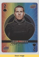 2022 Upper Deck Goodwin Champions Playing Cards Jojo Roper #2-SPADES READ 04nx