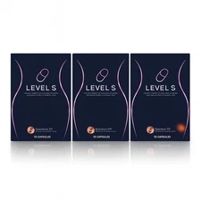 3X Supplement Natural Fat Burn Lean Body, Weight Management Level S 10 Capsules.