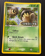 Pokemon Seedot EX Deoxys (71/107) - Stamped Reverse Holo on eBay