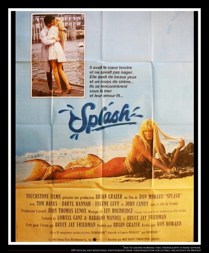 SPLASH (1984) - Ron Howard - Original French Movie Poster – Large Fold