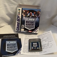 X-Men: Mutant Wars Nintendo Gameboy Color GBC Complete/Clean MINT