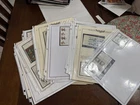 US STAMP COLLECTION ON PAGES VERY NICE ALL PICTURED US PLATE BLOCKS
