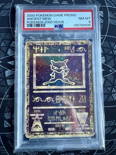 2000 Pokemon Ancient Mew Movie Promo PSA 8 Neat Mint!!