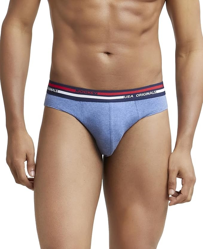 's Super Combed Cotton Solid Brief With Ultrasoft Waistband