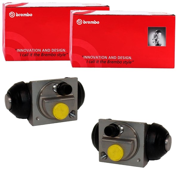 2X Brembo Radbremszylinder 22,2Mm Passend FüR Dacia Dokker Duster Lodgy Logan-image